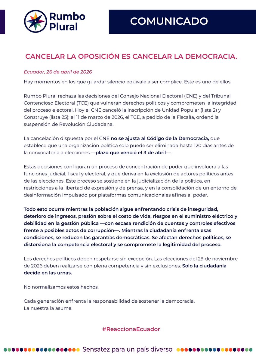 Ecuadorinmediato tweet media
