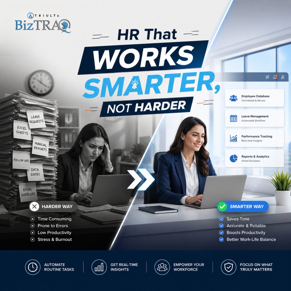 Biztraqofficial's tweet image. Ideal for modern HR management systems
Manage your workforce with ease:
✔ Attendance &amp;amp; payroll
✔ Performance tracking
✔ Employee lifecycle automation
#hrmanagement #hrsoftware #employeemanagement #payroll #generativeseo #semanticseo #aeo #futureofwork