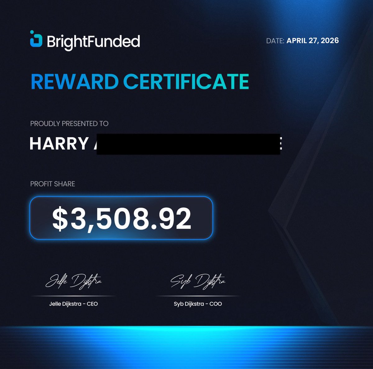 Harry tweet media
