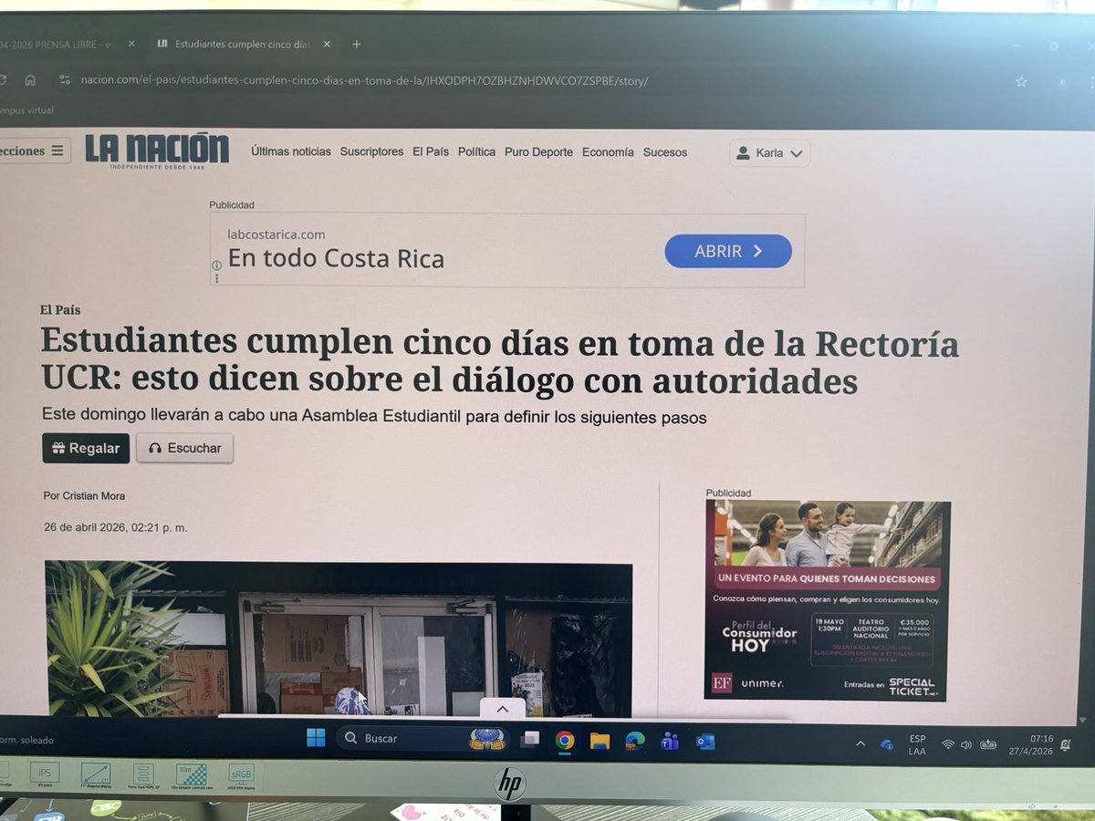 También en C Rica hay crisis en la principal Universidad Publica! La prestigious UCR! Es importante rescatar el CSuCA !!!!!!!