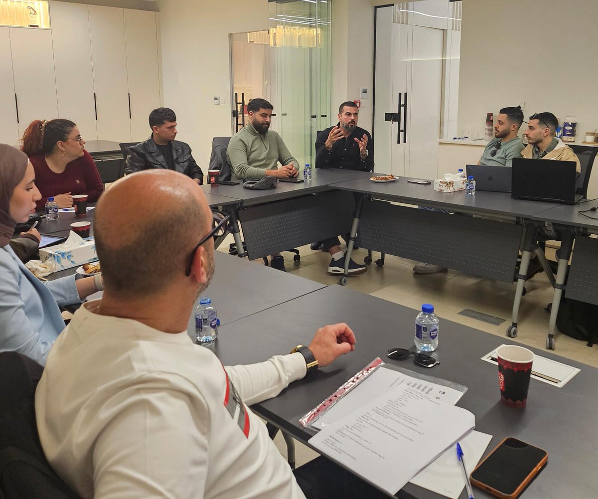 intajICTJO's tweet photo. We were pleased to host a one-day session for early-stage startups from Station J – Jerusalem, #Palestine

The session focused on exploring the local ecosystem, expanding into new markets across the Middle East, as well as key insights on B2C &amp; B2B marketing, sales strategies, https://t.co/P1q0Qp0Jbe
