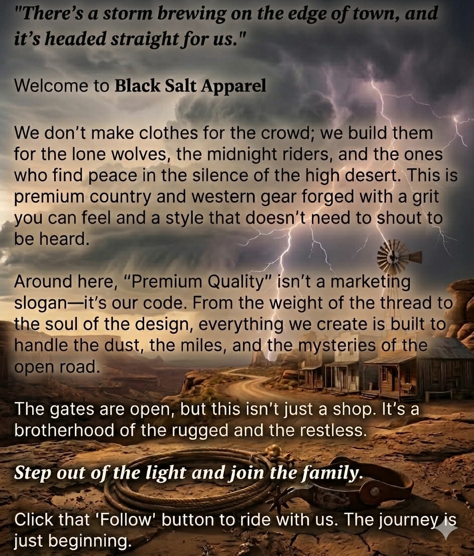 Black Salt Apparel tweet media