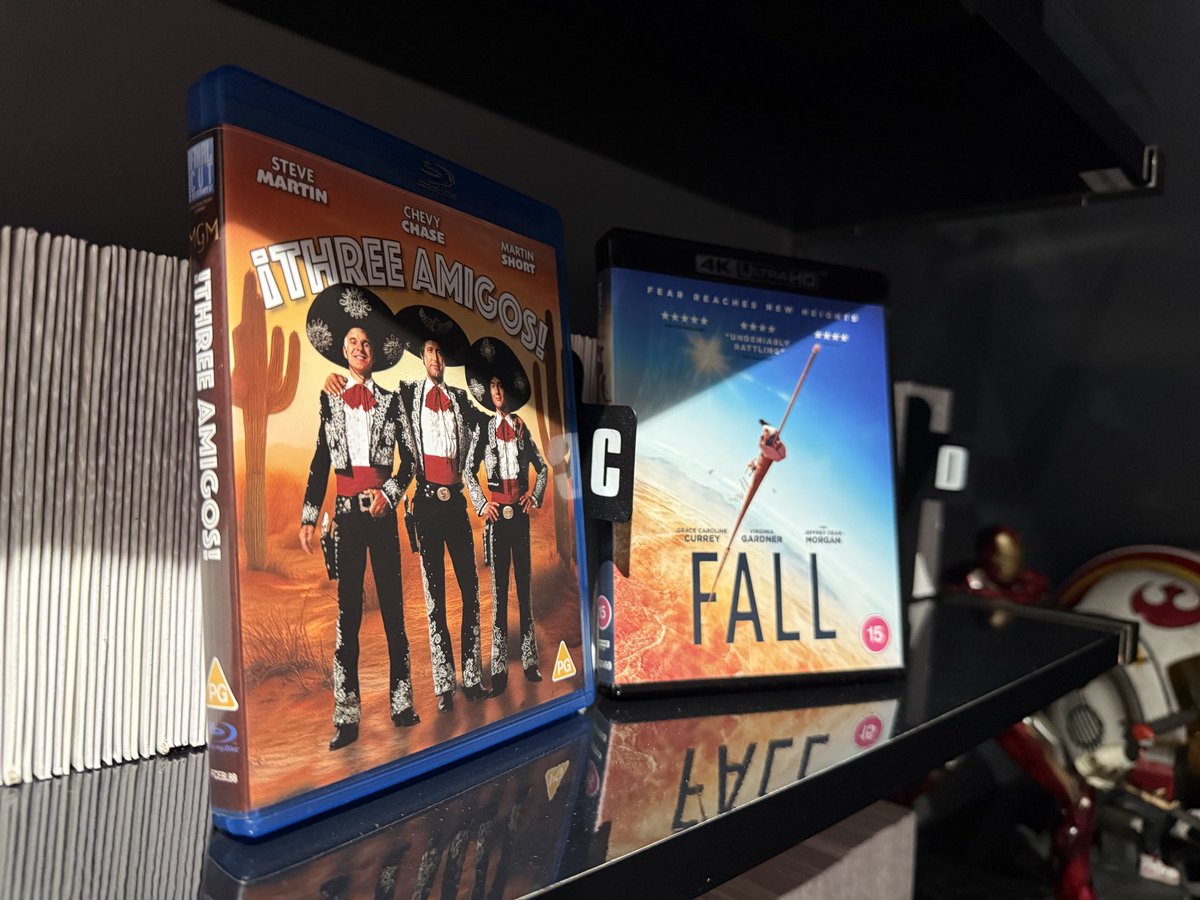 LegalBeagleOK's tweet photo. A couple of new arrivals in #CinemaGeorge🎬🎬🍿🍿 …

#4K #BluRay #Atmos #NeuralX #PhysicalMedia https://t.co/YidGdwtzz4