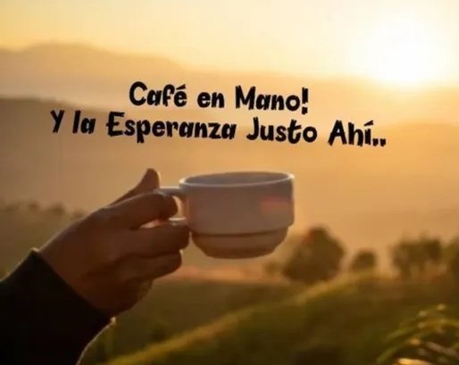 olgalmd's tweet image. Lunes...en las manos un café y en el corazón las ganas de mucho.
Arriba!
Hoy vamos por lo mejor,sintiendo siempre y esperando la posibilidad de seguir o de empezar.
Hoy se puede!🙌🏻
#CaféEnMano sonrisa en boca,y la esperanza justo ahí...
En el corazón!
#BuenosDías ☀️
#FelizLunes