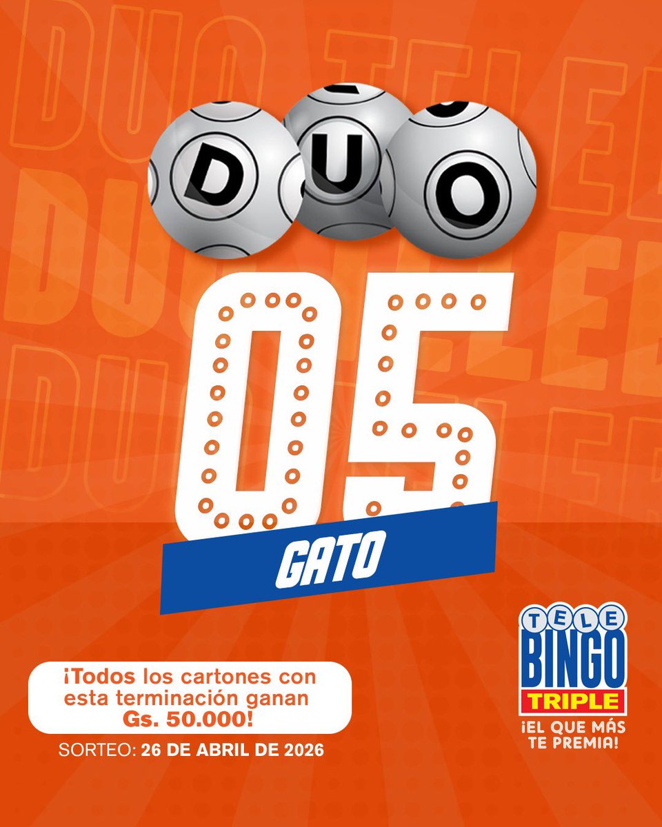 Telebingo Triple tweet media