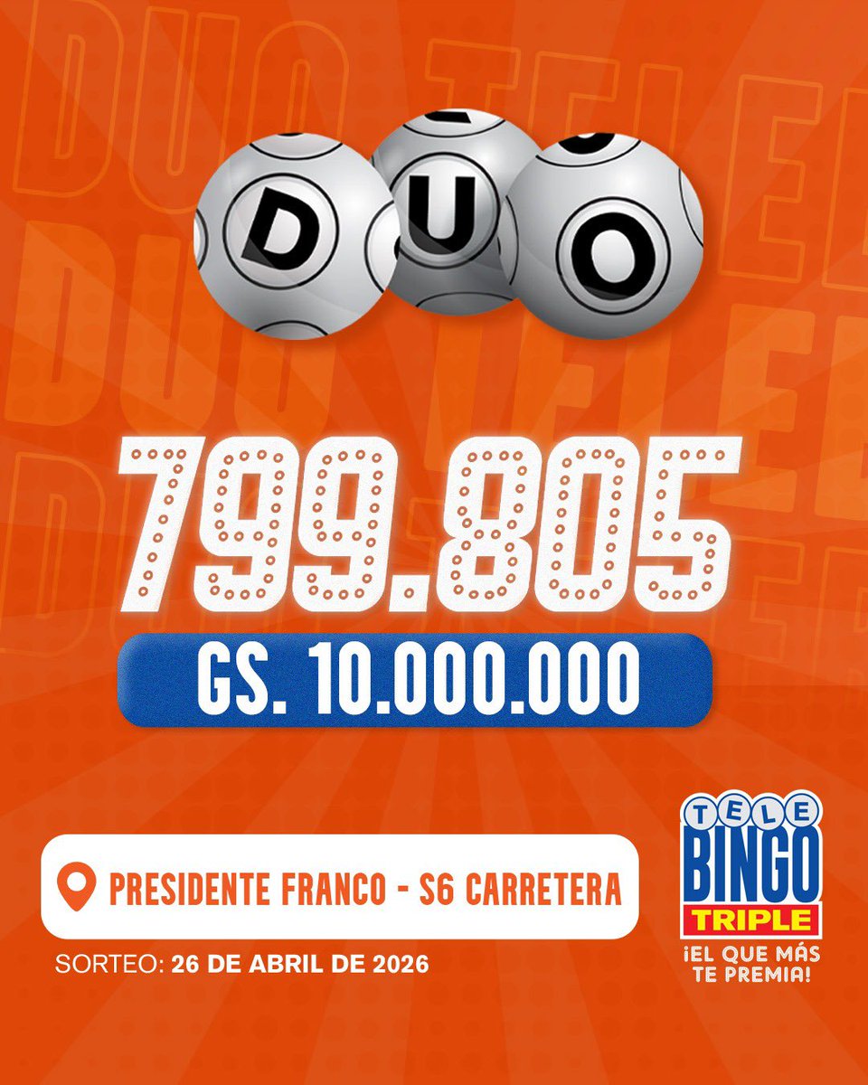 Telebingo Triple tweet media