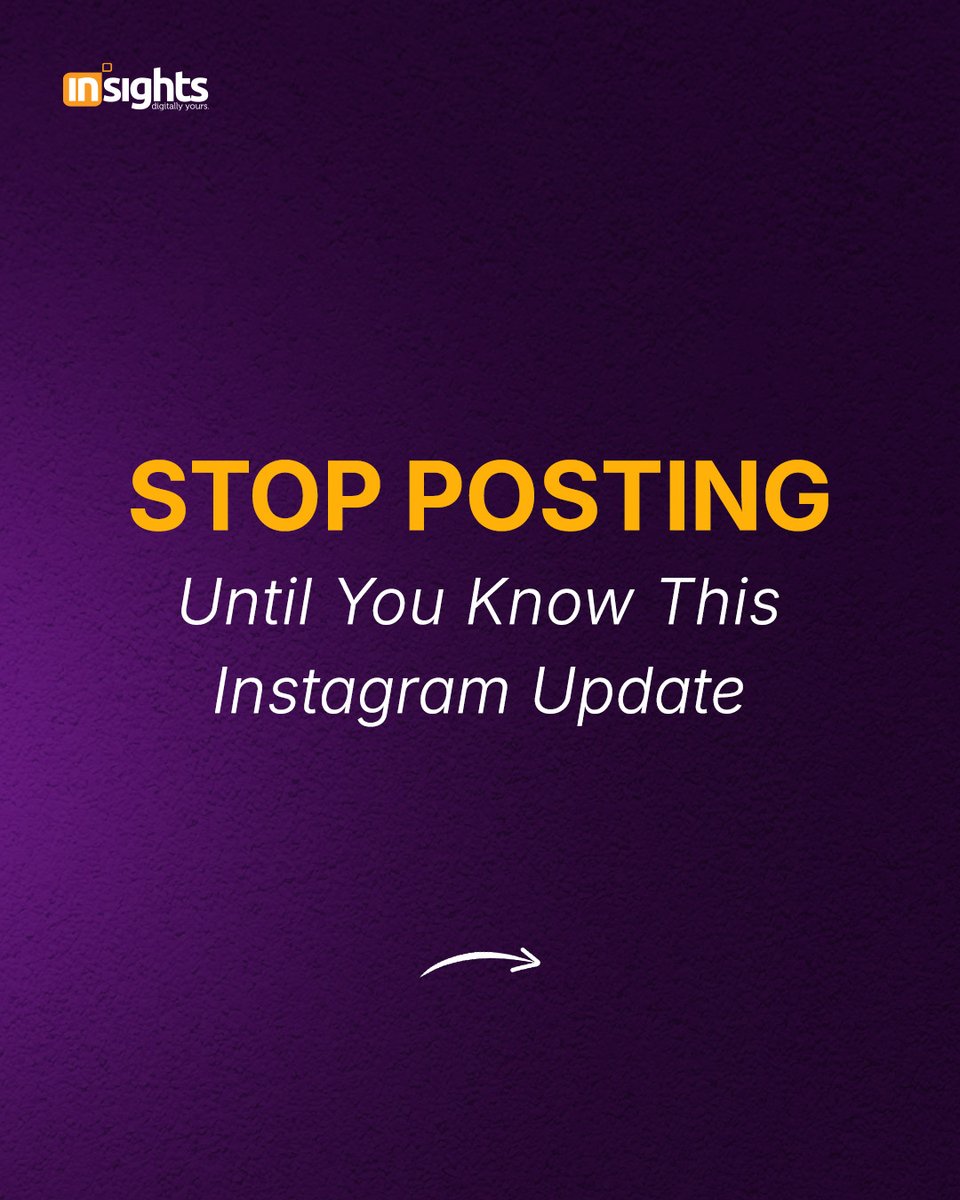 InsightsDxb's tweet image. This update changes everything, Have you adjusted your strategy yet?

#instagramupdate #instagramtips #marketingstrategy #brandingtips #onlinegrowth #socialmediagrowth #Insights  #digitalmarketing