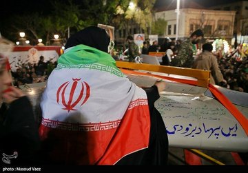 samira74k's tweet photo. @FT The legendary Shahed 136 drones are on display as patriotic crowds gather in Iran's northwestern city of Tabriz to show support for Iran's armed forces and leadership against American and Israeli threats. https://t.co/6NMmo2Vk1H