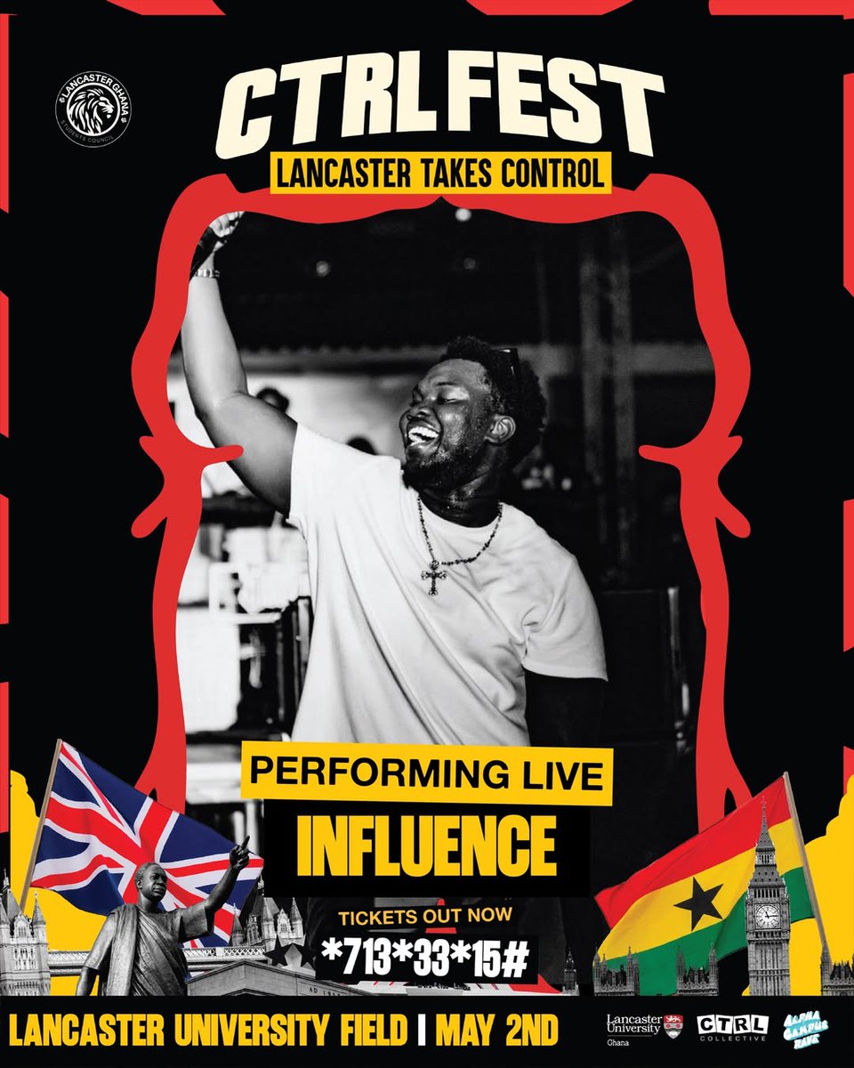 eGotickets's tweet photo. Good vibes only at CTRL FEST
Music, loud,  fits, clean &amp; unmatched energy.
This is where the culture links up. 

Get your tickets on the MTN MoMo App
Or dial *713*33*15#
Or click here : https://t.co/iO7imBx47s 

#ctrlfest  #eGotickets 
#lancesteruniversity https://t.co/QDCTaC3xHF