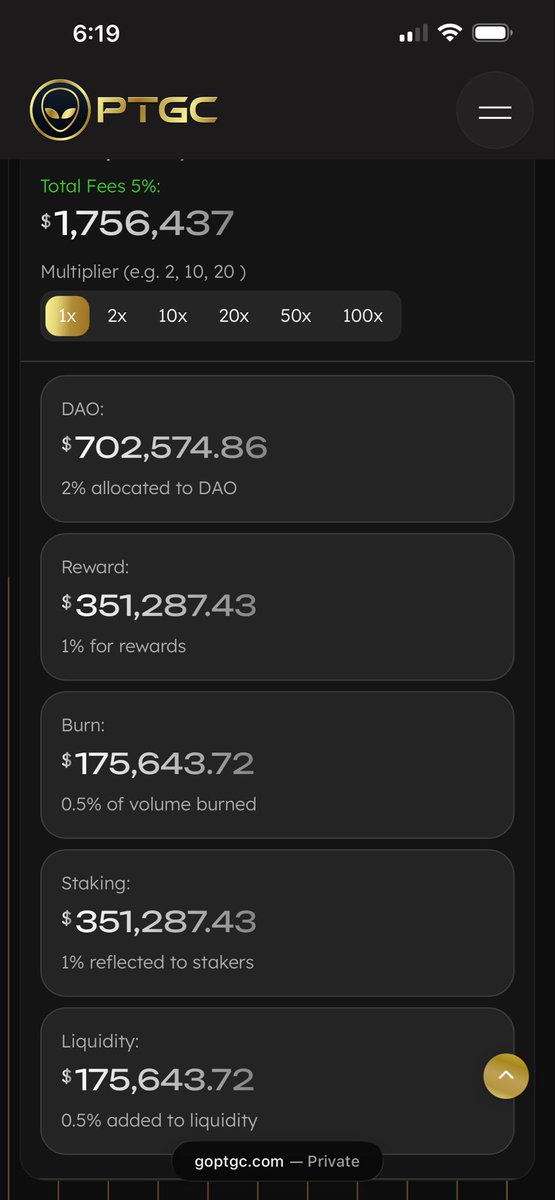 TheGray369's tweet image. PTGC is a very unique and powerful system on #Pulsechain

$1,756,000.00 of value generation in the last year.
The future is just around the corner, where LP and value generation are going to be larger for three reasons:
•  The code adding more LP.
•  Price appreciation of pTGC.