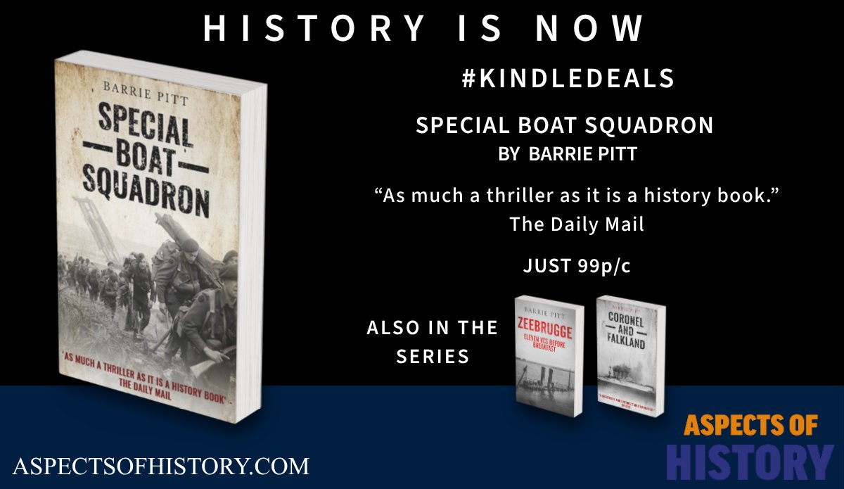 AspectsHistory's tweet image. #KindleDeals

Special Boat Squadron, by Barrie Pitt

Just 99p/c

'As much a thriller as it is a history book.'
The Daily Mail

amzn.eu/d/07bfICct

#ww2 #militaryhistory #specialforces