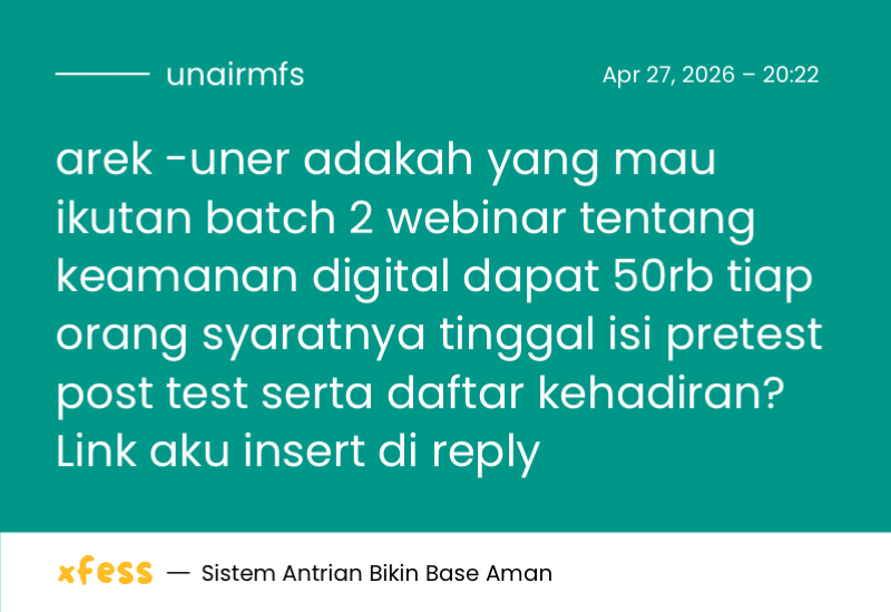 UNAIR MENFESS (SEMUA BISA KIRIM MENFESS!) tweet media