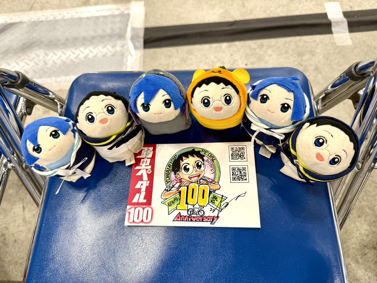 航先生のトークショー！

菊々さんとスイーマーさんちのもちちゃんたちと集合〜！記念写真パチリ📷

その後ブース見てたら偶然通りかかった先生にカード貰えたよ😊