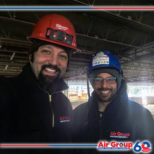 Caught Doug and Austin from the commercial install team in their element on a big job.