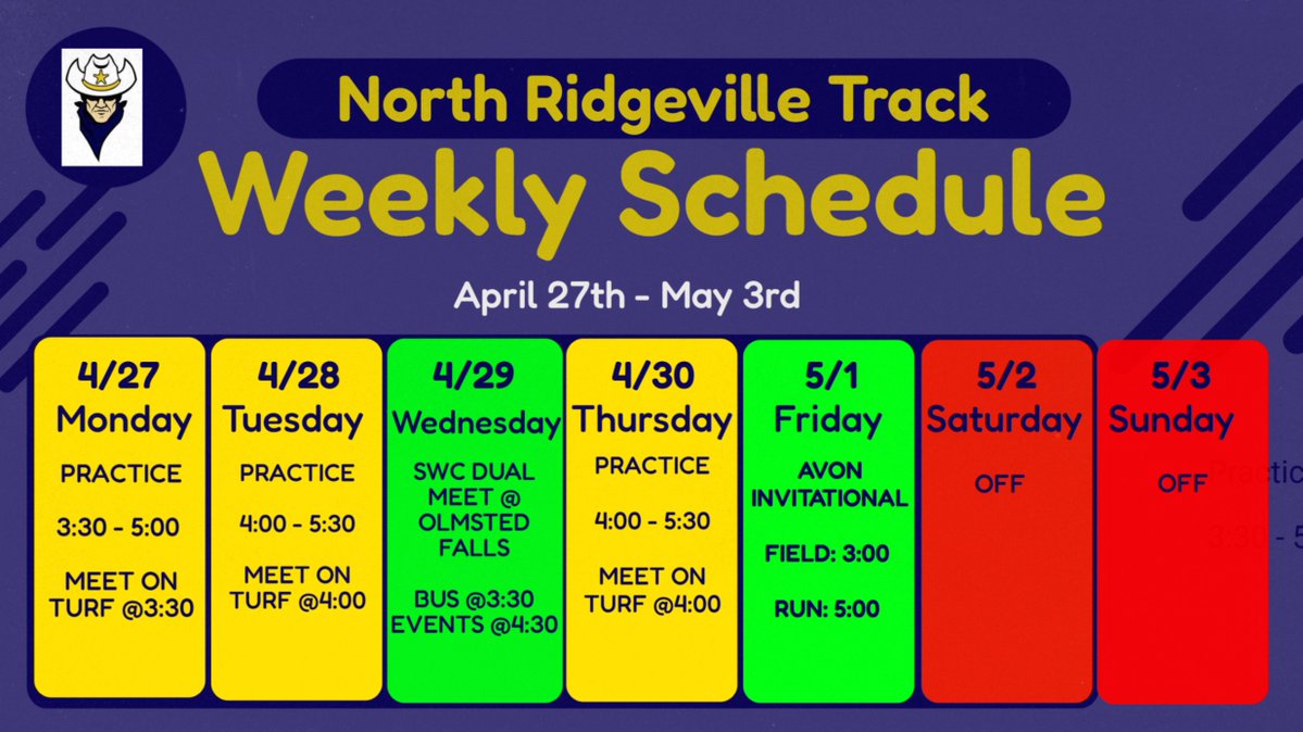 Rangers Track & Field tweet media