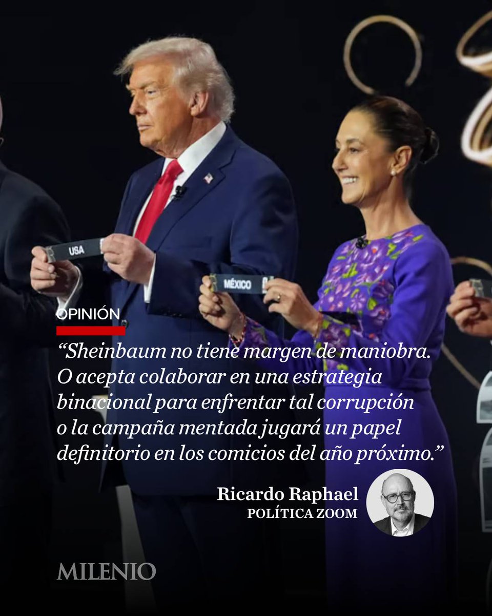 #PolíticaZoom | “Si la administración Trump emprendiera acciones en contra de políticos mexicanos de alto nivel afiliados al partido gobernante, sobrevendría una crisis de amplias proporciones que llevaría al debilitamiento de la base política sobre la que descansa la presidencia