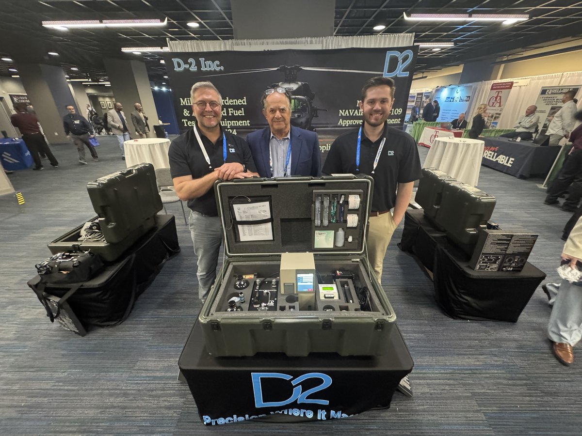 That’s a wrap on DLA Worldwide Energy 2026! ⛽️

For D-2 Inc, it was a superb three days and we would like to extend a huge thank you to the Defense Logistics Agency for hosting such a vital event, and to everyone who stopped by the D-2 Inc. booth. #WWEC #DLA
