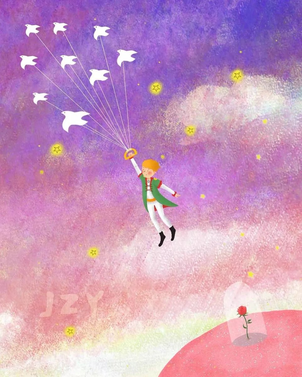 cardaire's tweet image. "The Little Prince" still whispers truths—love needs care, eyes see only what's invisible to the heart. Dive in, even if you’re "grown-up." What’s your favorite quote #BookLovers #TimelessTale