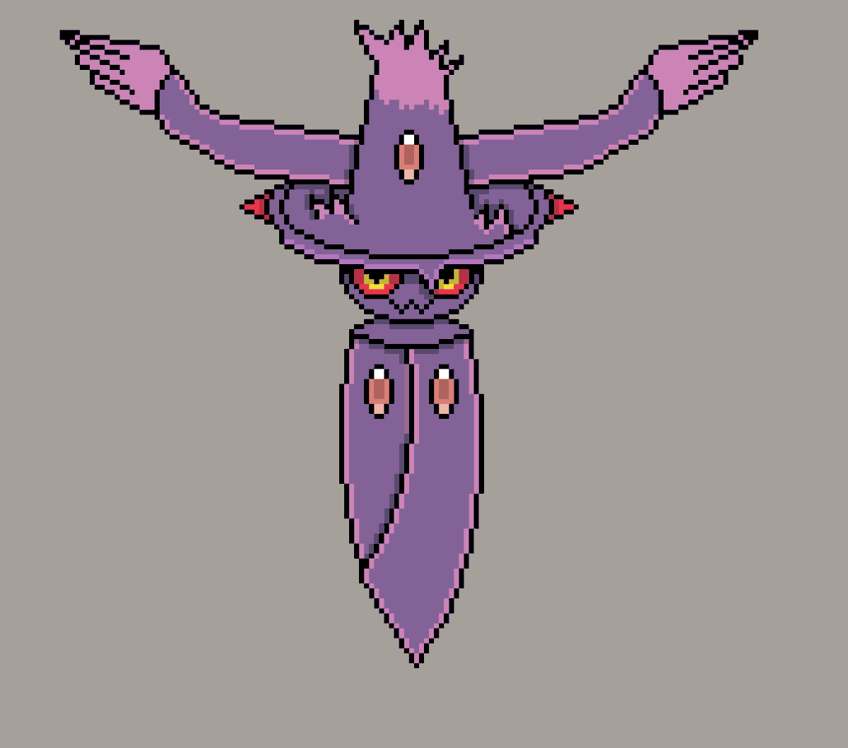 16guionBitBean's tweet image. I made a paradox mismagius/evolution of flutter mane

Flutter hex/Hechizaleteo

#PokemonScarlet