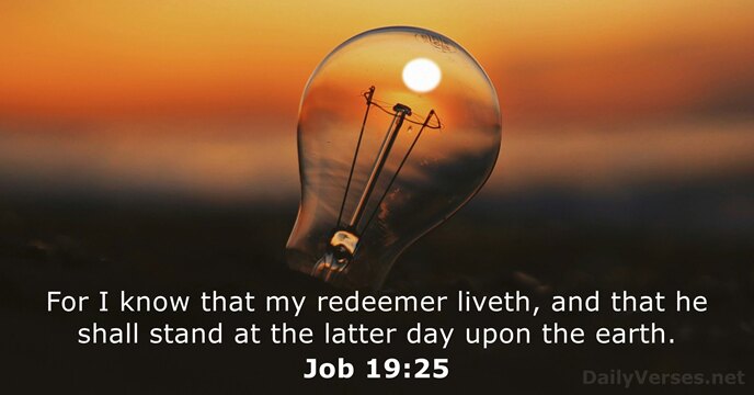 Cairnlodge1's tweet image. #VerseOfTheDay 

#Job 19:25
For I know that my redeemer liveth, and that he shall stand at the latter day upon the earth. 👑

#KingJamesVersion #KJV #AuthorisedVersion #AV