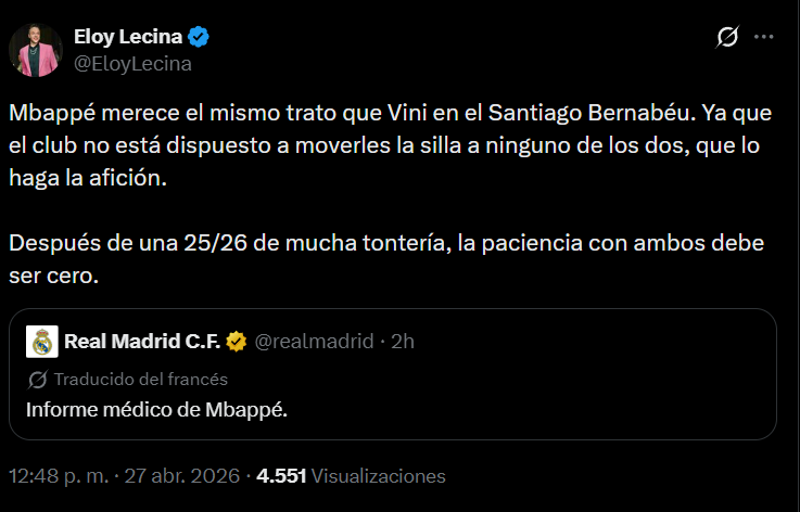 MADRIDITIS⚽⚽ tweet media