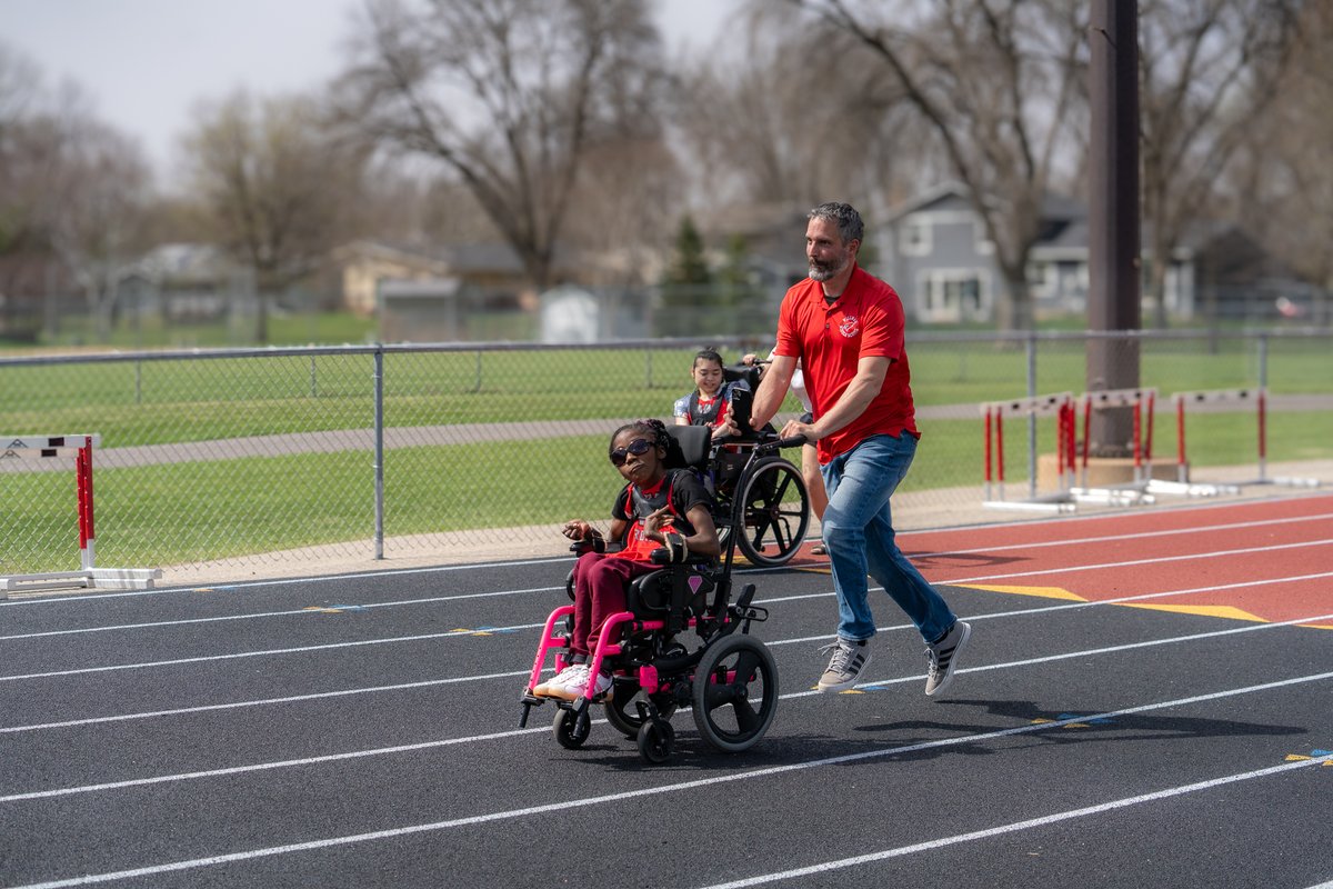 ISD347's tweet photo. 🏃‍♂️❤️ Celebrating inclusion at our 2nd annual Unified Track &amp; Field Meet! WMS coaches hosted this special event at Hodapp Field, with middle &amp; high school athletes there to cheer on and support participants 👏

#WillmarPublicSchools #UnifiedTrackAndField #InclusionMatters https://t.co/xNsaIkDxon