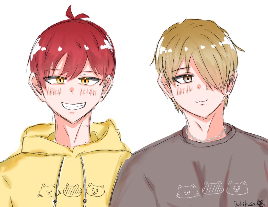 Tsukikusa0325's tweet image. らくがき 
 #OC
 #絵柄が好みって人にフォローされたい