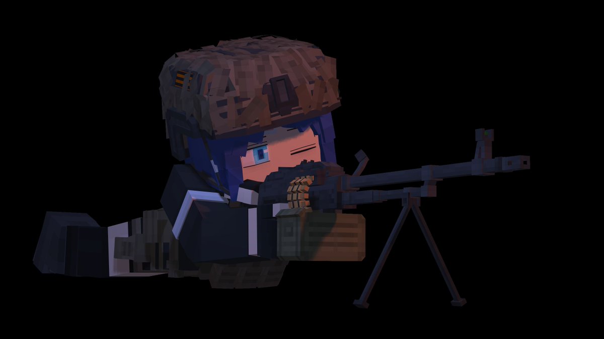 mohwang4451's tweet image. One of the Old Stasia model.
#Minecraft #mineimator #oc