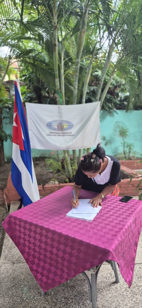 Los centros del Distrito Abel Santamaría desarrollando el proceso de Mi Firma por la Patria #SiempreSantiago