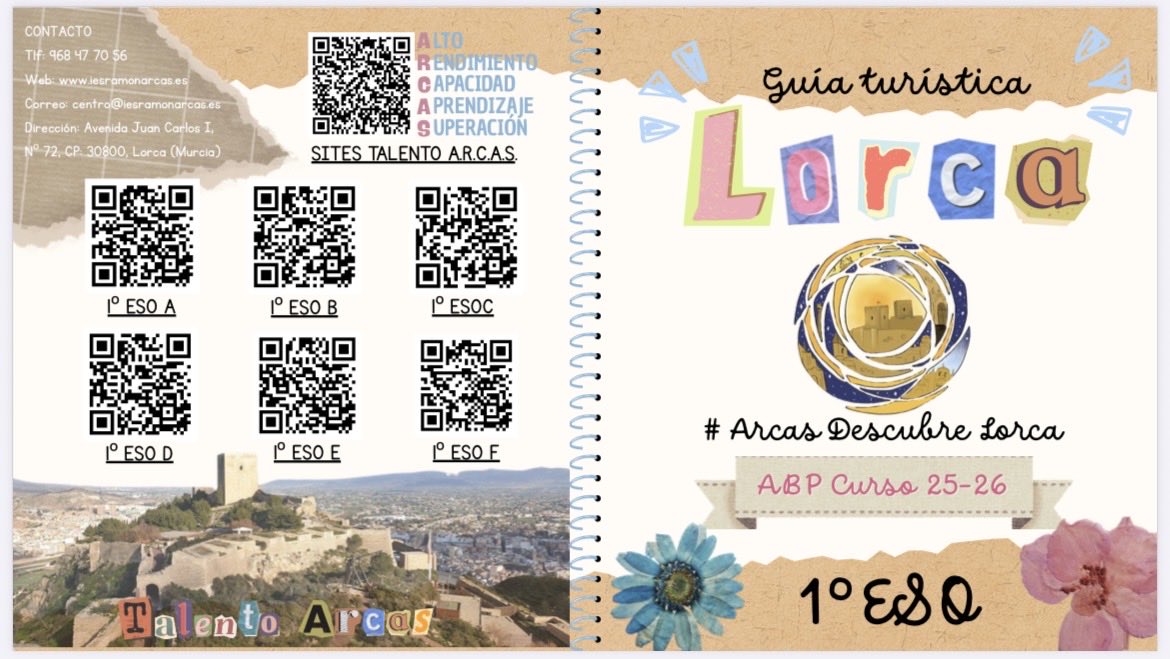 Durante esta semana se van a exponer proyectos del programa del talento:
- 1º ESO # Descubre Lorca 
- 2º ESO # Escuela de genios
Por las mañanas se expondrán las guías de 1ºESO en el salón de actos. El Miércoles,por la tarde los alumnos presentarán estos proyectos a las familias