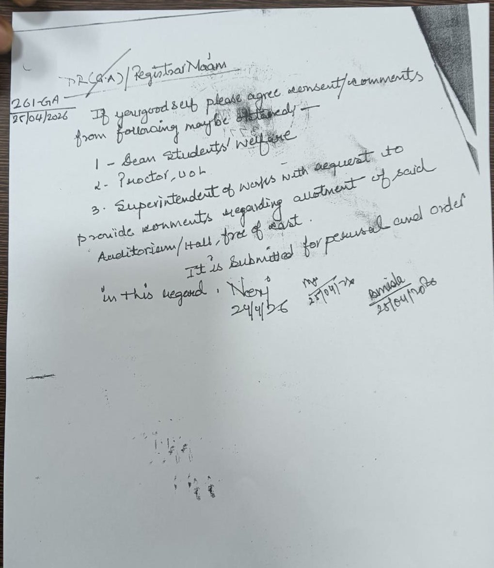 Suspended Student Leader Prince Prakash tweet media