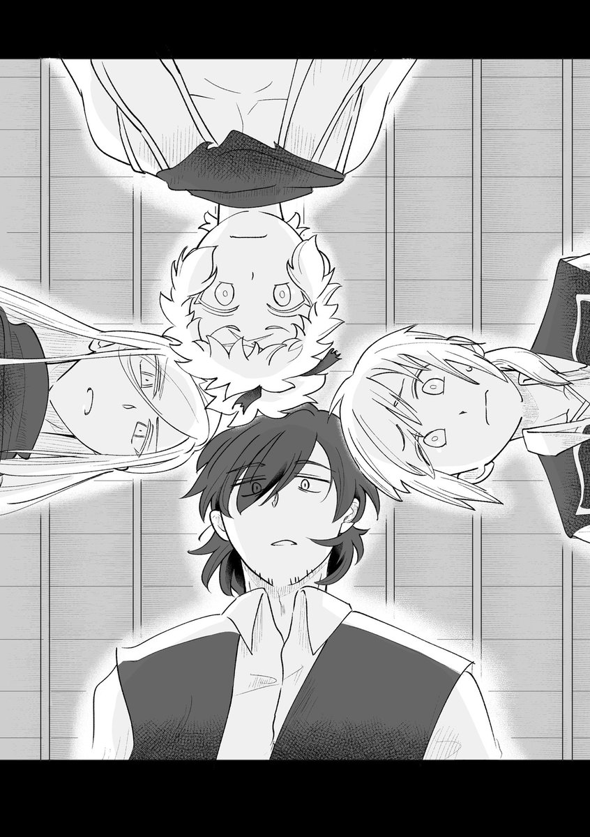 zumitarosaaan's tweet photo. gdgdでもこういうシーンをさあ…………(ｺﾛｸの代わりにカンベエですいません) https://t.co/5aGM41UNi2