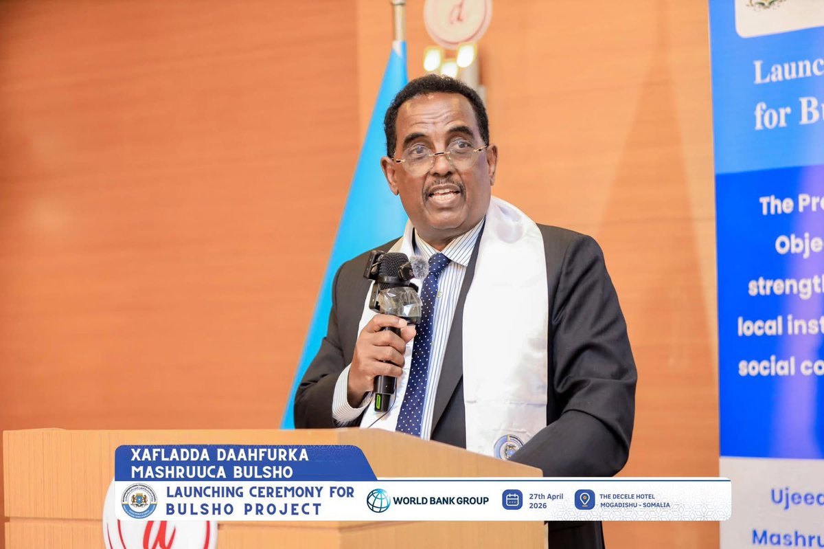 Delighted to witness the launch of the Bulsho Project. Proud to have played a key role in shaping &amp; advancing it from inception to launch. 

A Somali-led initiative strengthening local communities &amp; reinforcing that without local leadership, sustainable governance cannot prevail.