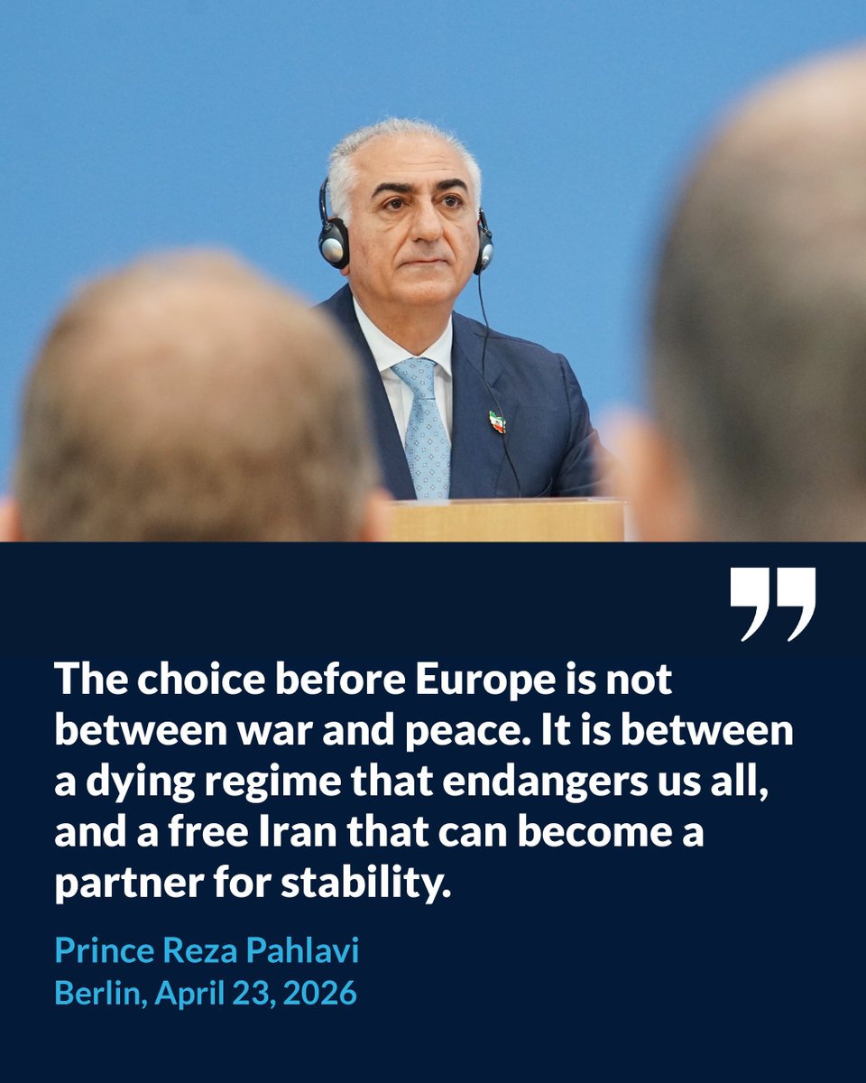 Reza Pahlavi Communications tweet media