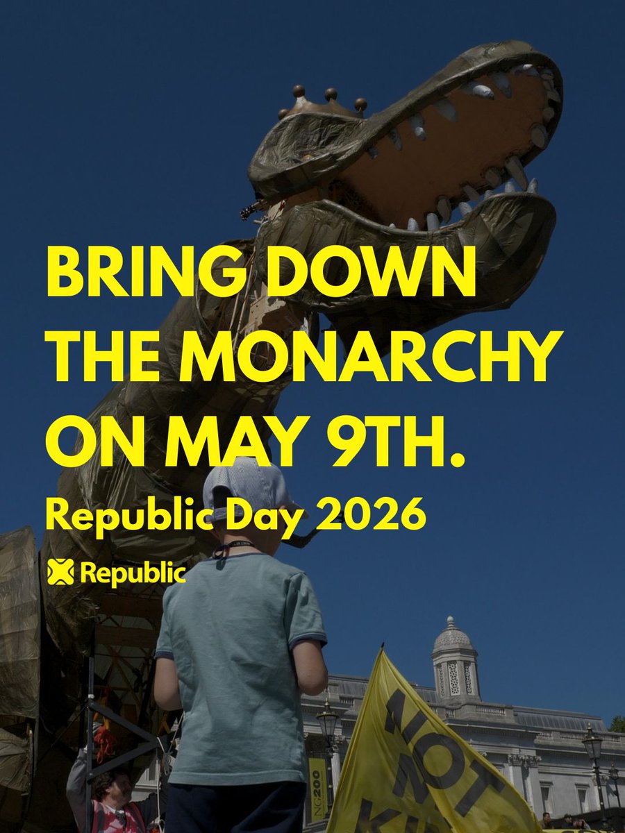 RepublicStaff's tweet image. Monarchy support is collapsing, now well under 50%. Let's make Republic Day 2026 the beginning of the end for the royals. #AbolishTheMonarchy #RepublicDay