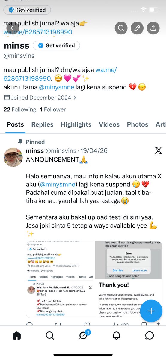 min | Jasa Publish Jurnal Sinta tweet media