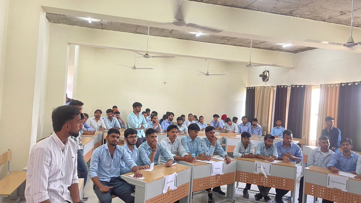 siet_nilokheri's tweet image. Glimpse of Technical Quiz Competition–2026 by CIVICONS – Civil Engineering Club 

Organized by Civil Dept faculty: Dr. Parveen Saini, Dr. Mohit Nandal, Mr. Vishrut Malik, Mr. Navjeet Dhillon, Ms. Heena Makkar, Dr. Ravi Kaushik &amp;amp; Mr. Satpal Singh

#CivilEngineering #TechnicalQuiz
