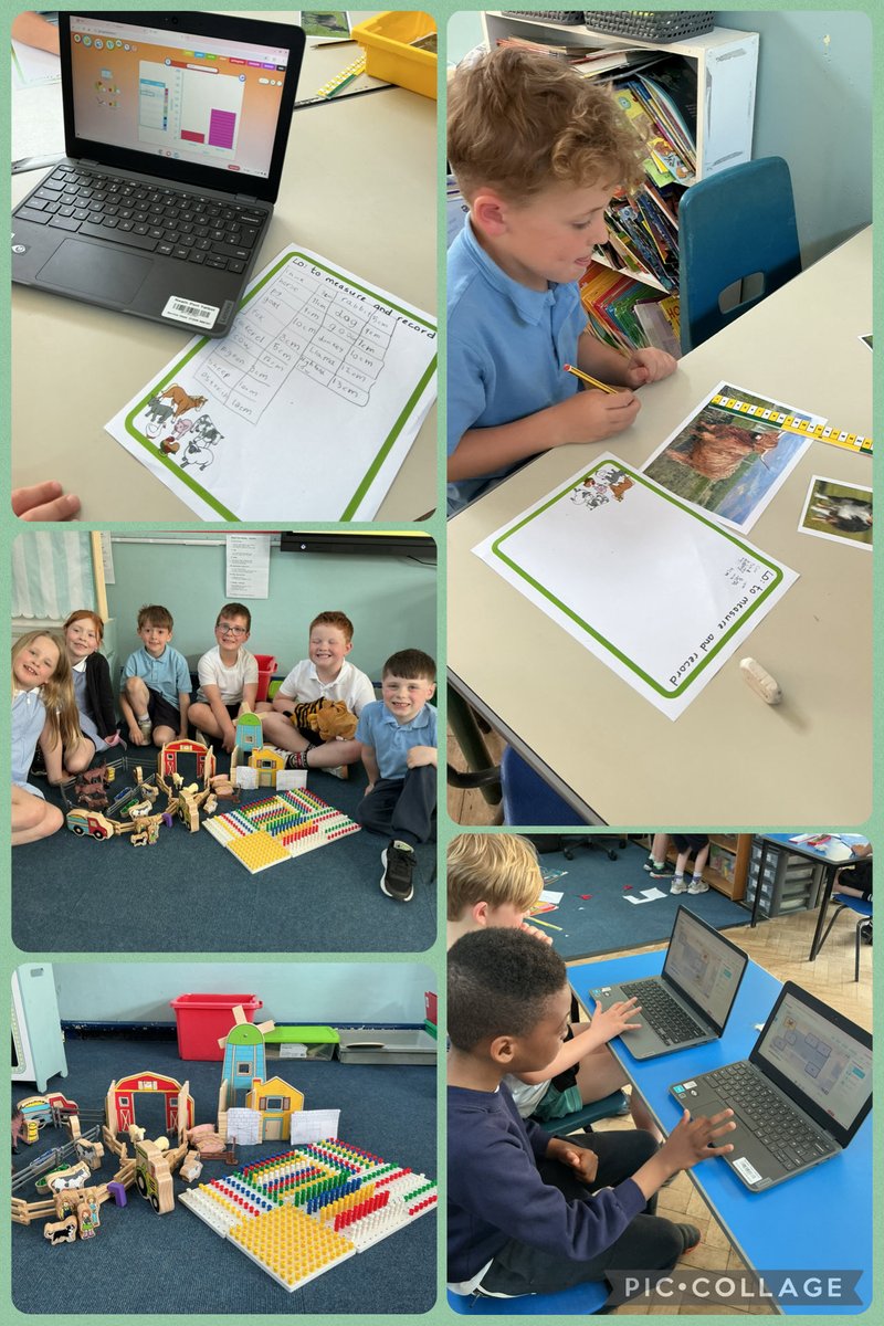 BaglanPrimary1's tweet image. Blwyddyn 1 a 2 have become milk farmers, farm shop keepers, artists, authors, designers and builders and are using lots of independent skills in their activities this week #measure #innovation #roleplay #constuction #ict #art @WG_Education