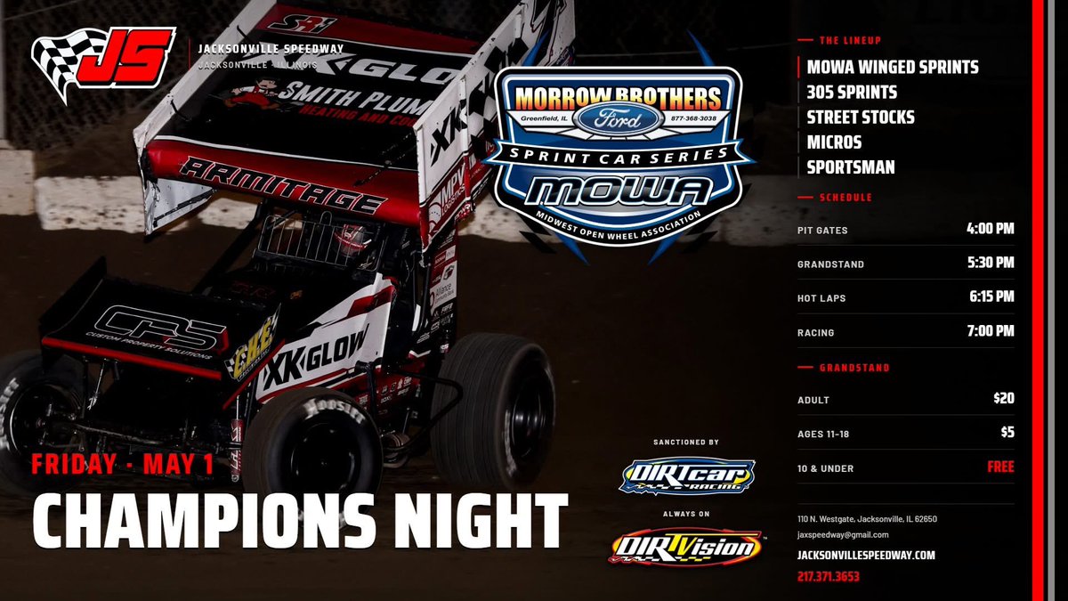 jaxspeedway's tweet photo. This Friday! @mowasprints plus 305s, SS, Micros &amp; Sportsman to lift the lid on the 2026 season in Jacksonville! https://t.co/PyPSqNquQ4
