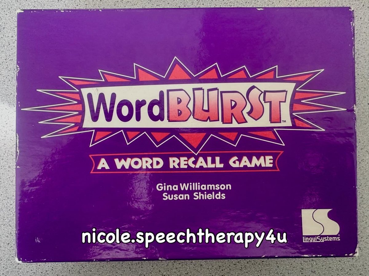 NicoleSLP4U's tweet image. Would you play this game with your students?
#educationalgames #speechtherapy