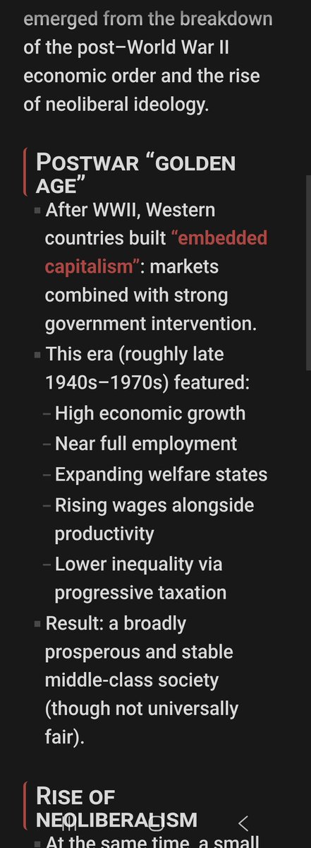 RobertCFried's tweet image. Did Neoliberalism Pave the Way for a New Era of Fascism❓️
#Neoliberalism #NewFascism #PoliticalHistory #PostwarEconomy #EmbeddedCapitalism #MontPelerinSociety #Fascism #Economics #Democracy #Authoritarianism
timgoodacre.wordpress.com/2026/02/11/neo… 🔻