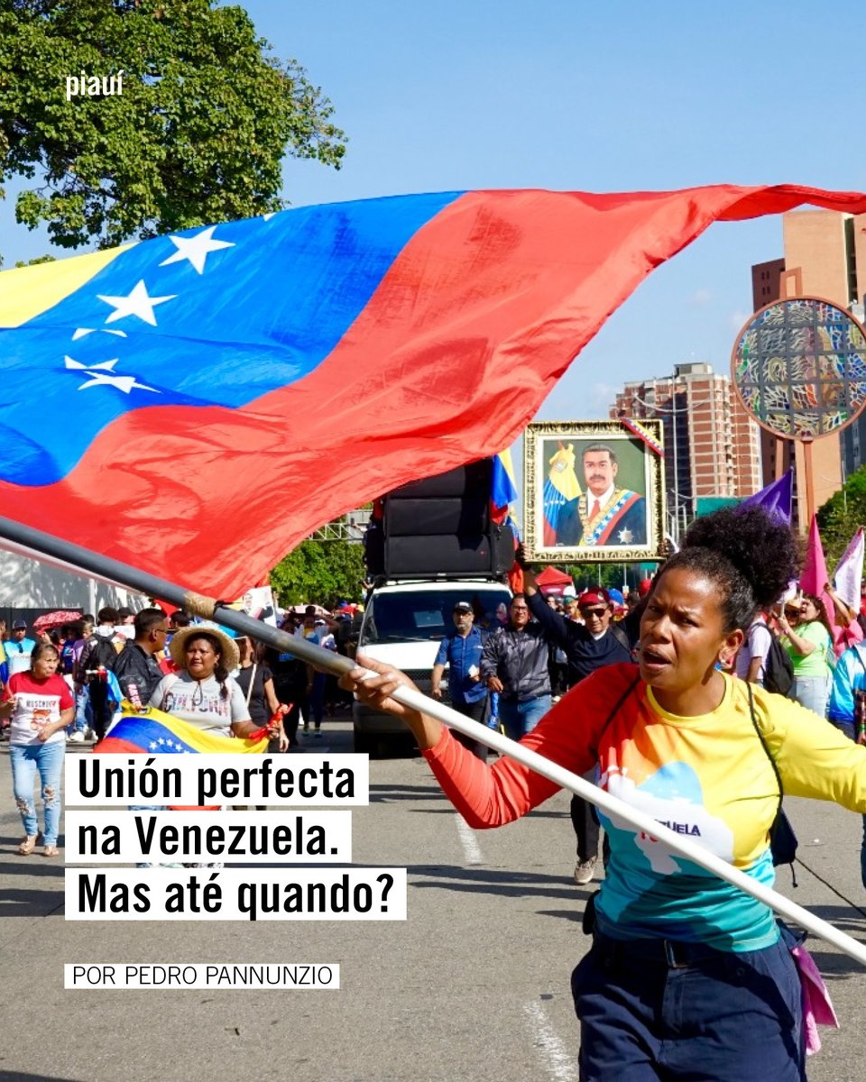 Na Venezuela, a desconfiança crescente dos chavistas sobre a presidente Delcy Rodriguez
Por <a href="/prpannunzio/">Pedro Pannunzio</a>, de Caracas
Leia no site da piauí: piaui.co/4cSkrJO