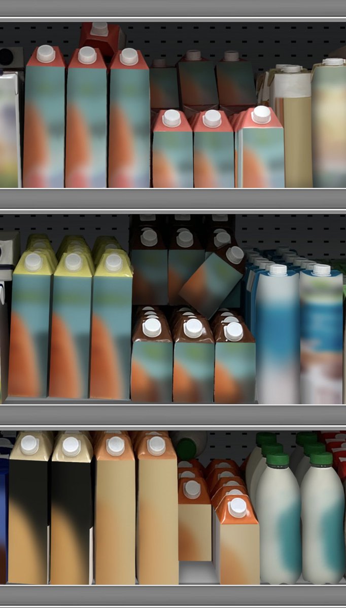 ReciklerkoCans's tweet image. Milk in long open fridge at supermarket

shutterstock.com/g/Hitra?rid=19…

#Milk #fridge #supermarket #fmcg #foodandbeverage #retail #brandless #aisle #packagingdesign #shelves #graphicdesign #shelf