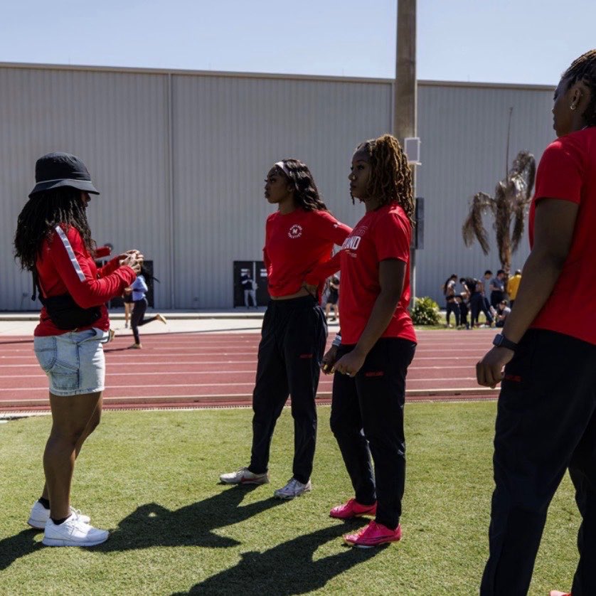 MarylandTrack's tweet photo. Happy Birthday Coach Dez! Thanks for all you do for our program we hope you have an amazing day 🐢🎂 https://t.co/5xYs4V1xCz