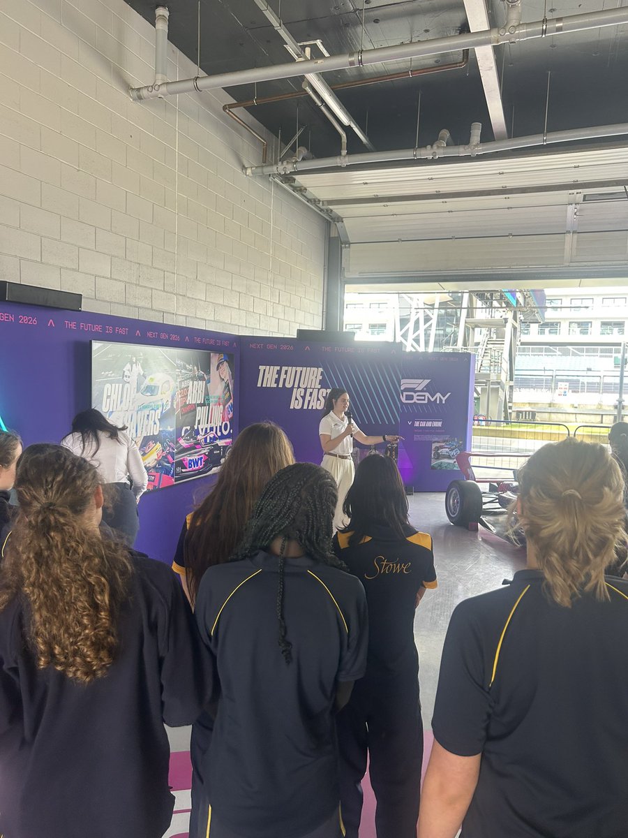 WPSPhysicalEd's tweet photo. The second session took place in the F1 Academy! #WomenInSport 🏁🏎️ @SilverstoneUK https://t.co/aNeKexCjSV