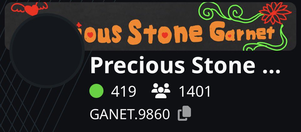 【公式】Precious Stone Garnet tweet media