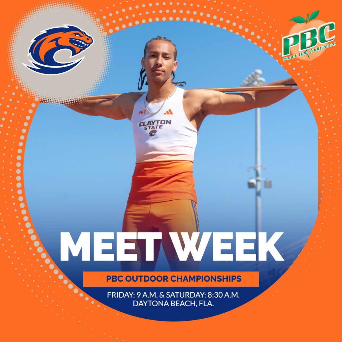 Clayton State Athletics tweet media