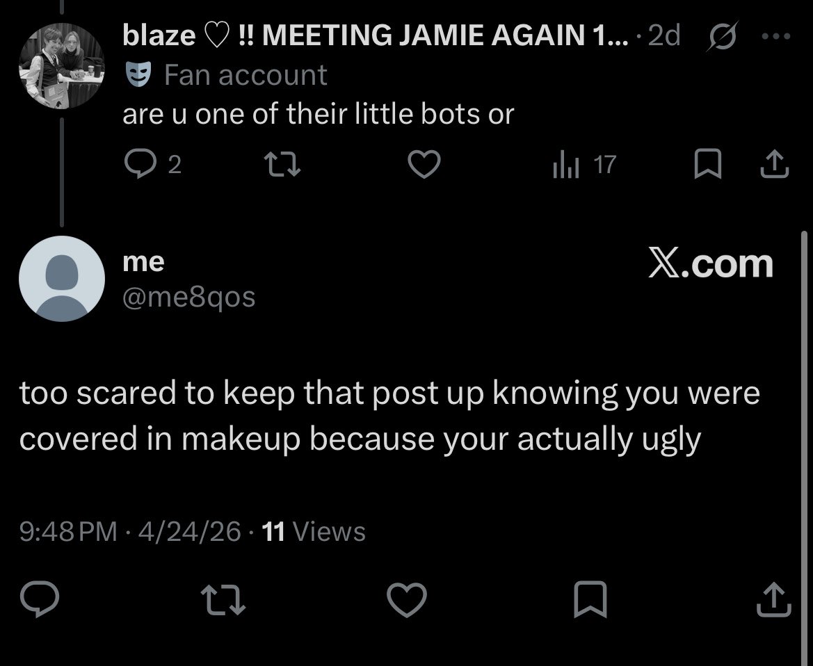 blaze ♡ !! MEETING JAMIE AGAIN 10/17-18 tweet media