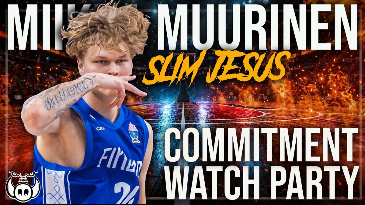 Miikka Muurinen COMMIT Watch Party + Hog Scrimmage Reaction
youtube.com/live/N99ivVDgM…