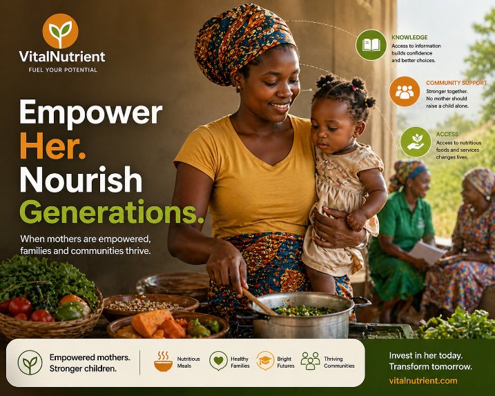 VitalNutrient's tweet photo. Empower Her.
Nourish Generations. https://t.co/eP1m2BZez4